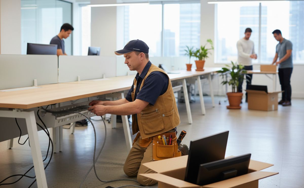 vancouver handyman setting up new office